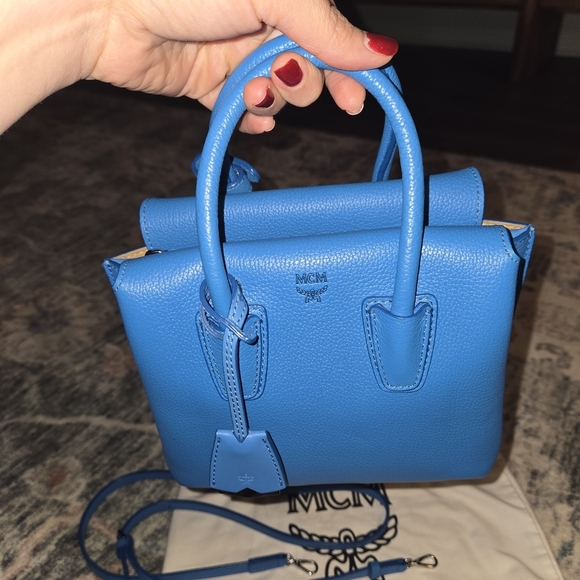 MCM Handbags - MCM EUC Mini Milla Two-Way Tote